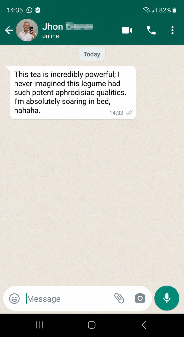WhatsApp message from Jhon